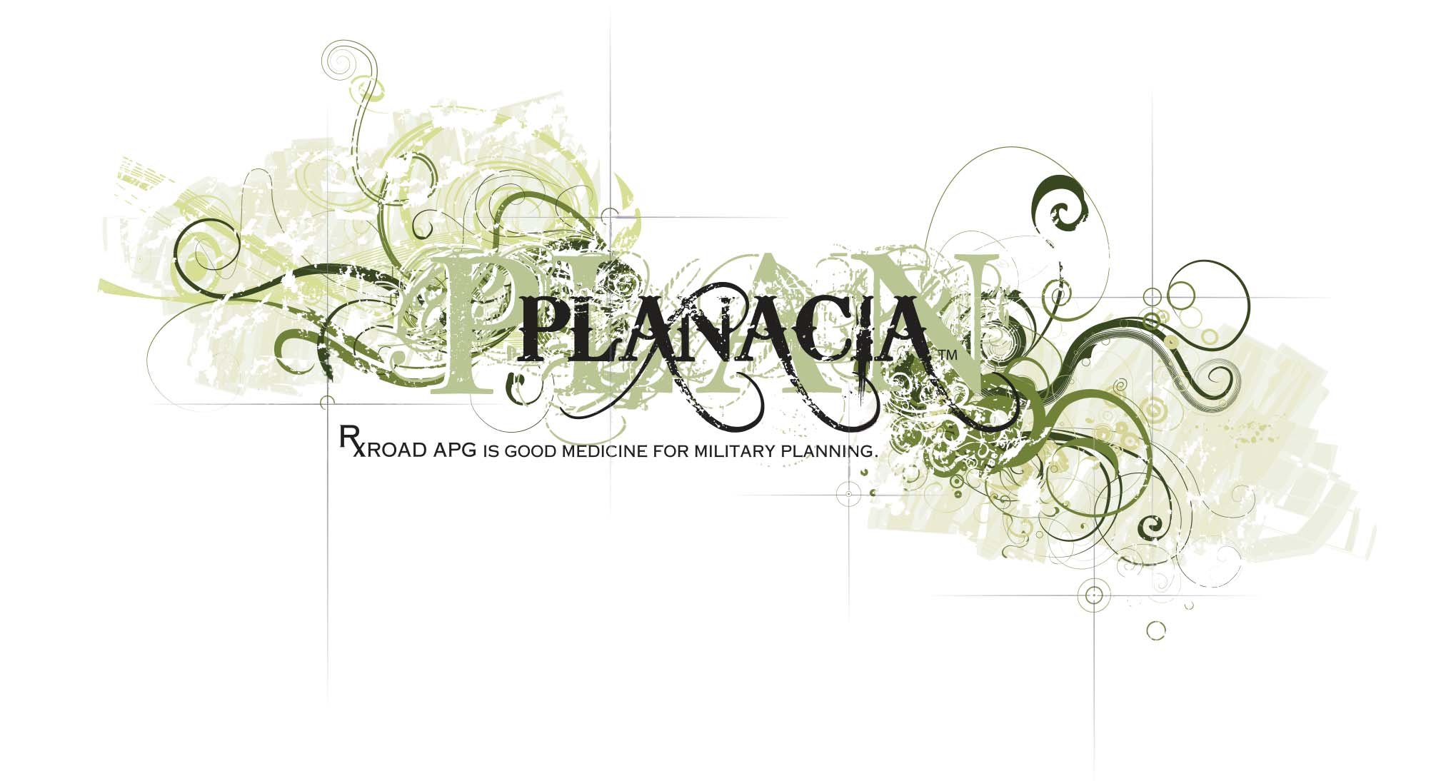 Custom logo design for planning event Planacia