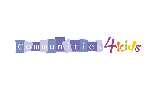 Communities 4Kids non-profit logo design