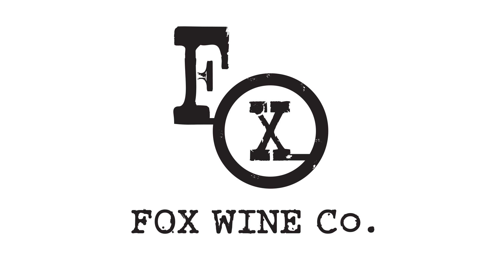 Fox Wine Co. logo design