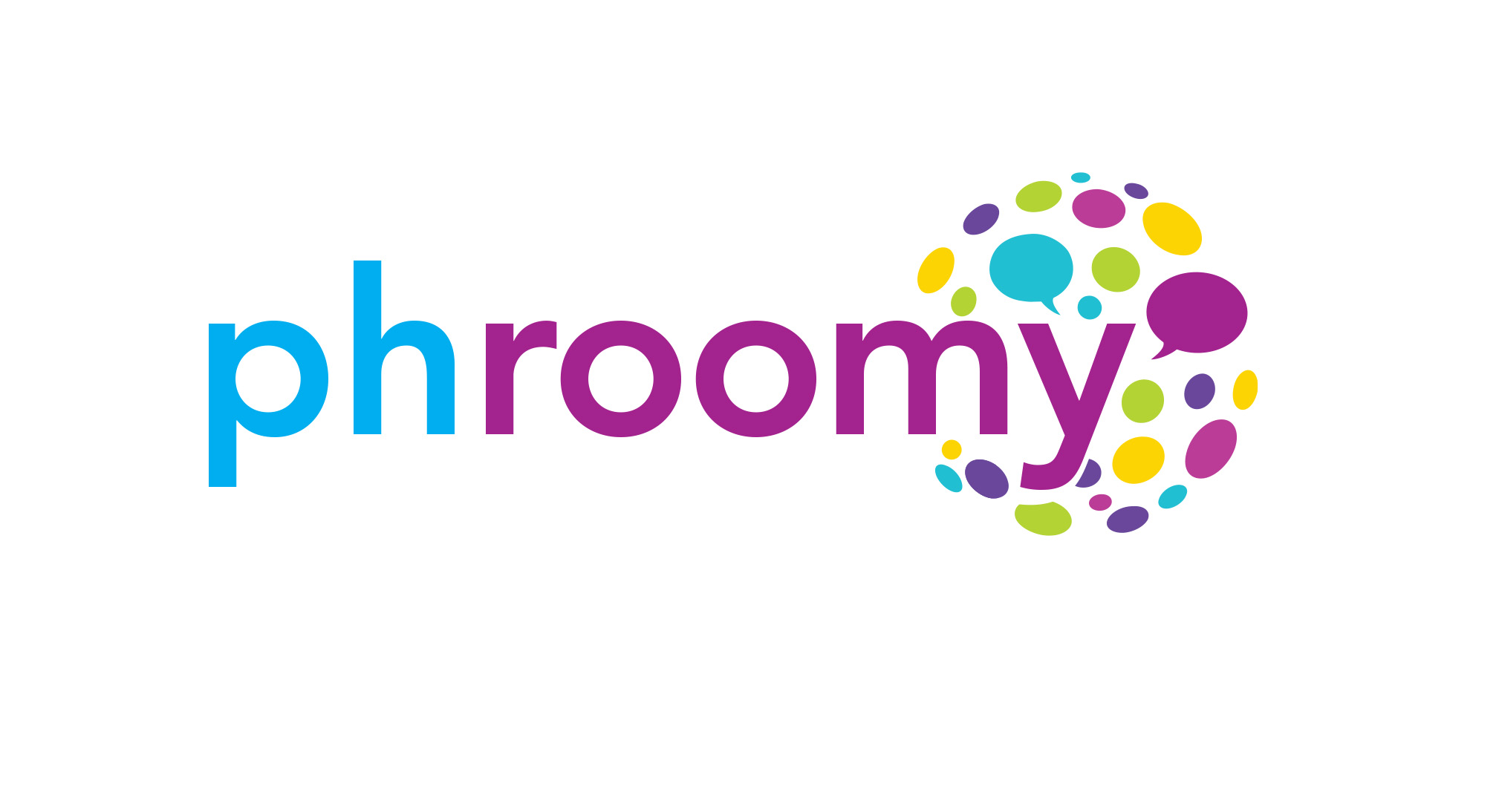 Phroomy ecommerce concept logo design