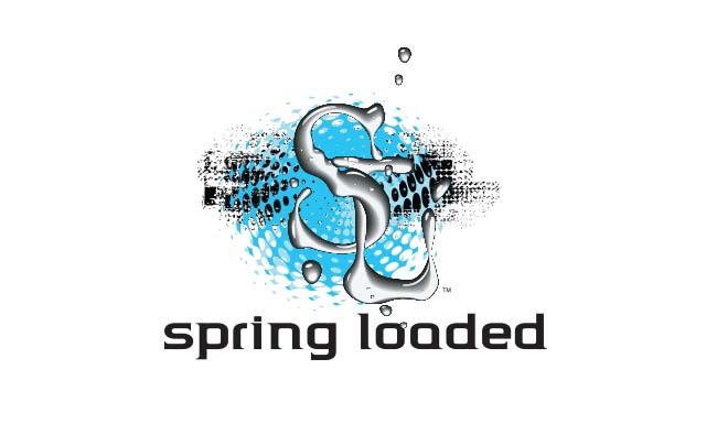 Spring Loaded Water logo design
