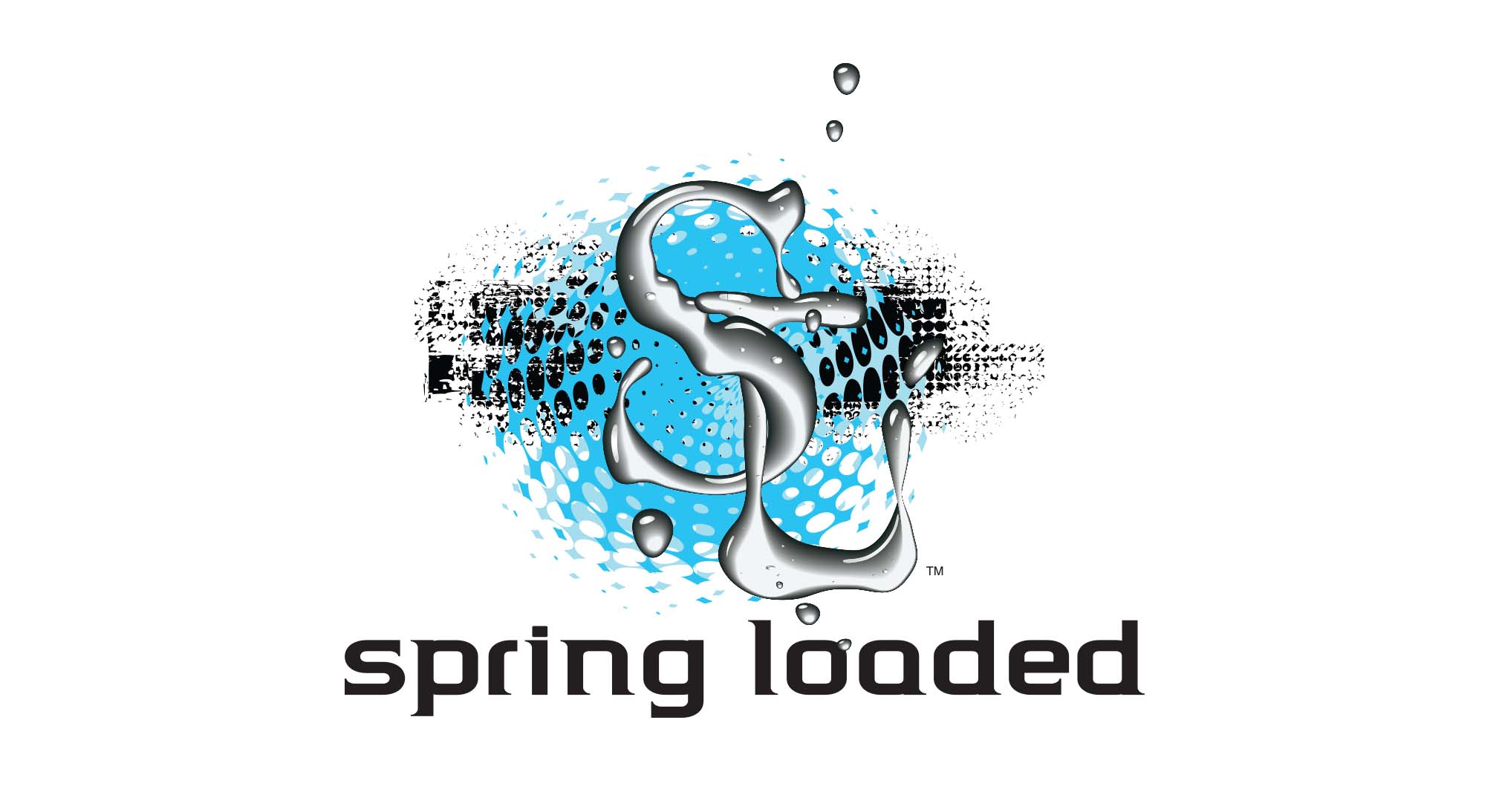 Spring Loaded Water logo design