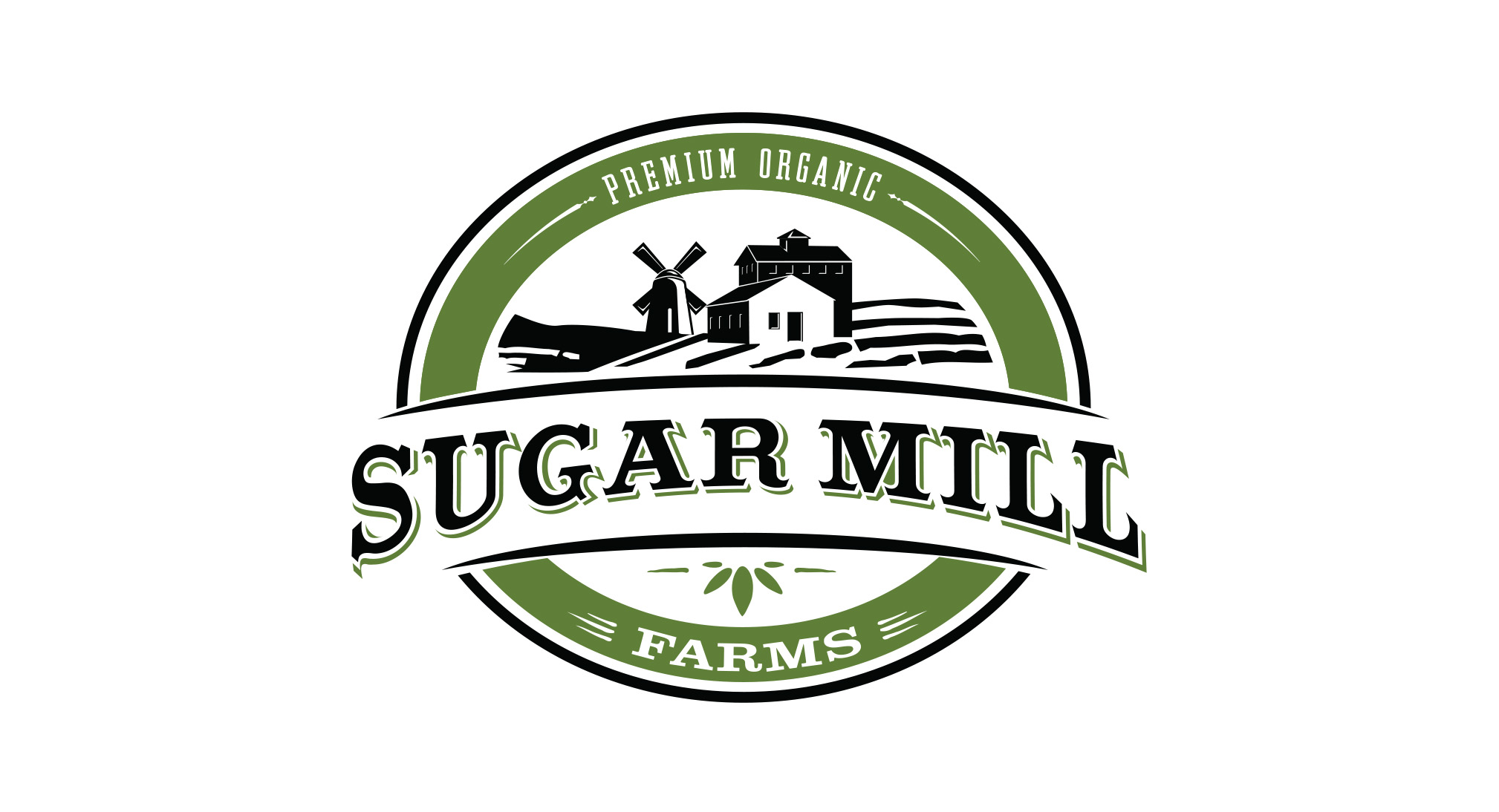 Sugar Mill Farms logo design