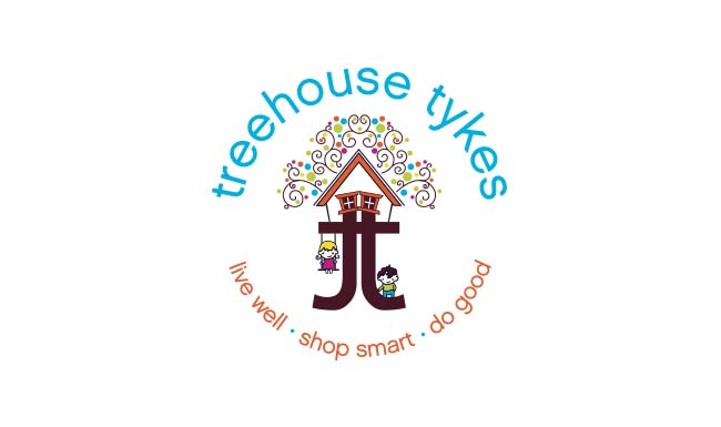 Treehouse Tykes logo design