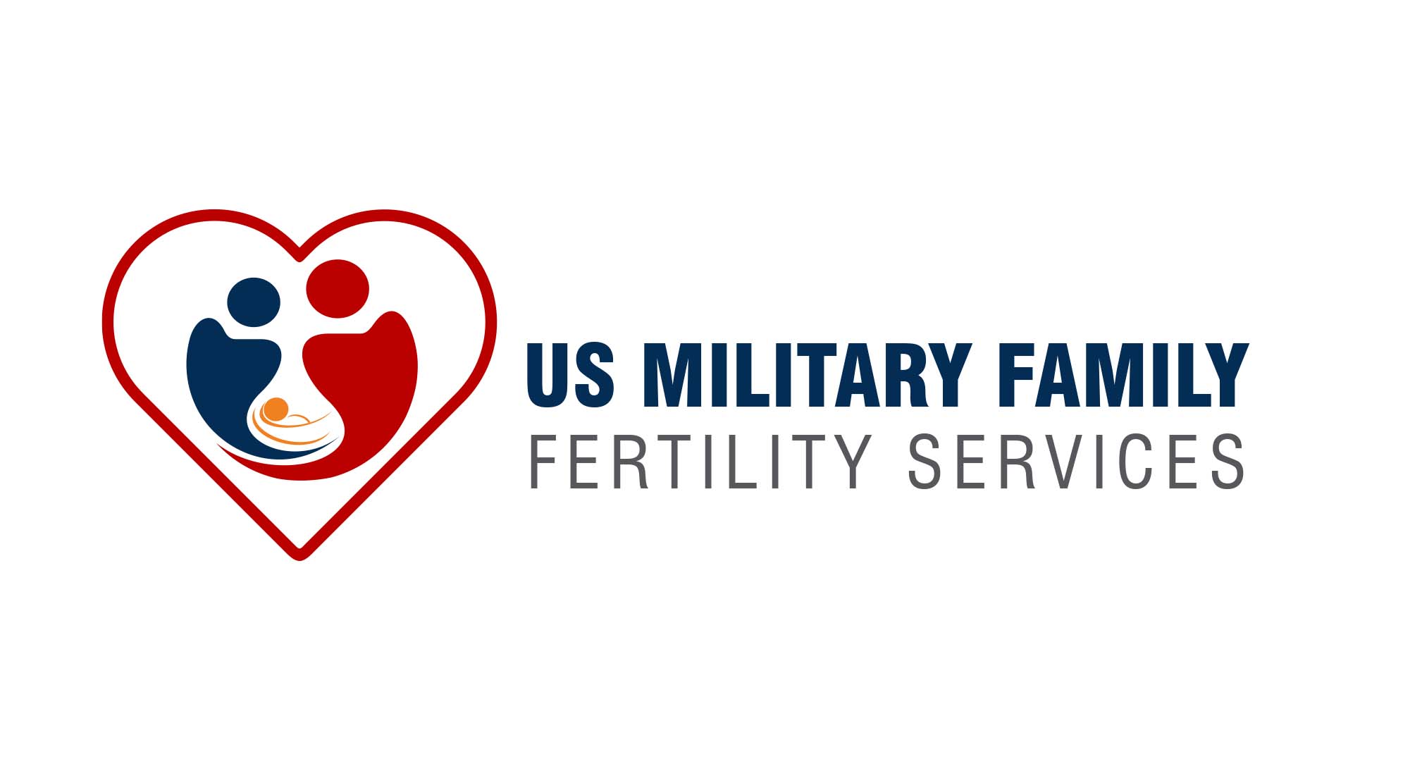 United States Military Family Fertility Services (USMFFS) logo design