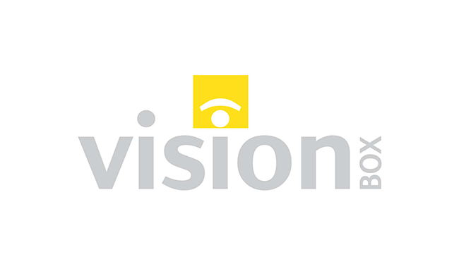 visionbox logo design