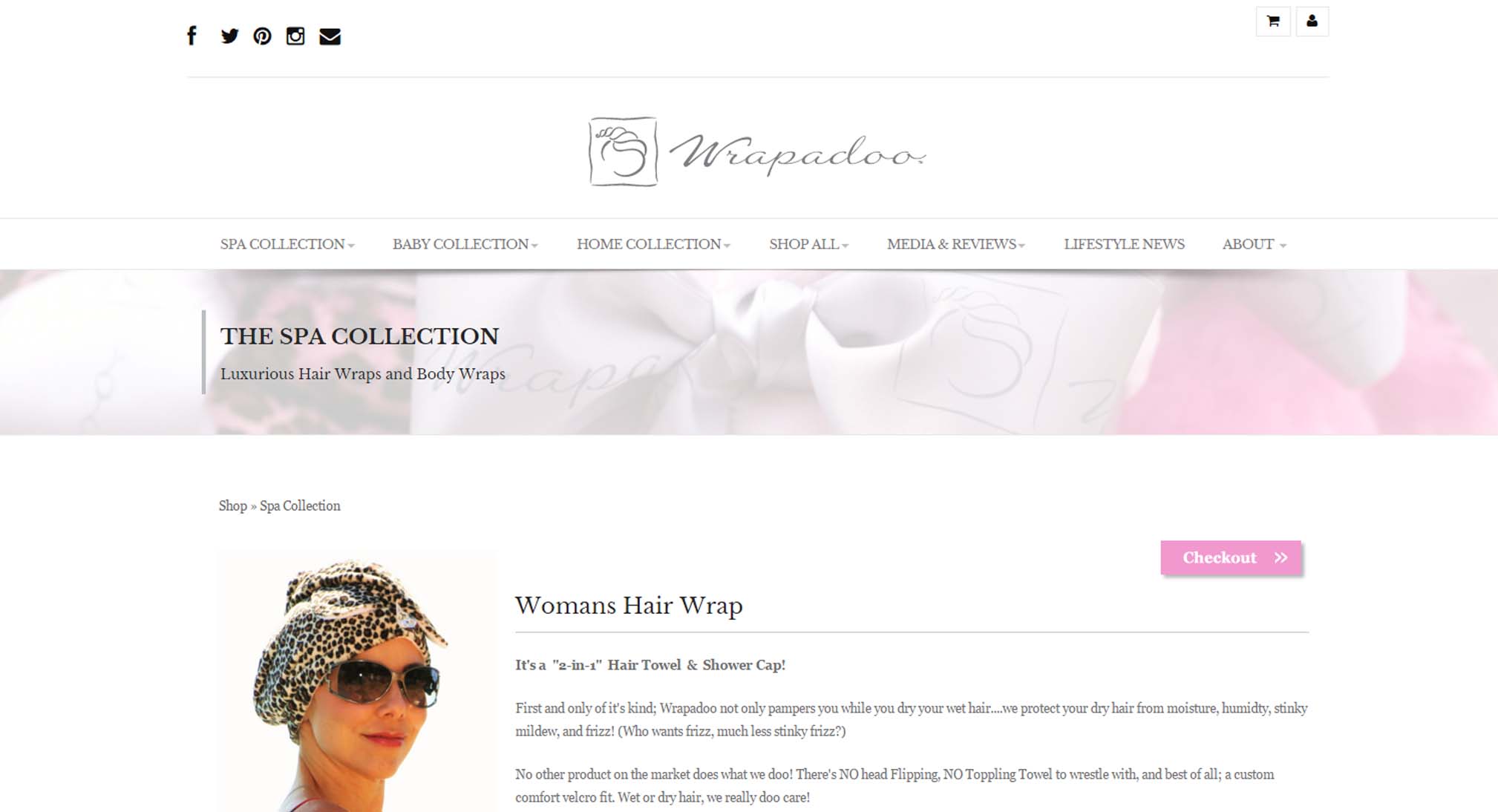 Wrapadoo eCommerce website design and development