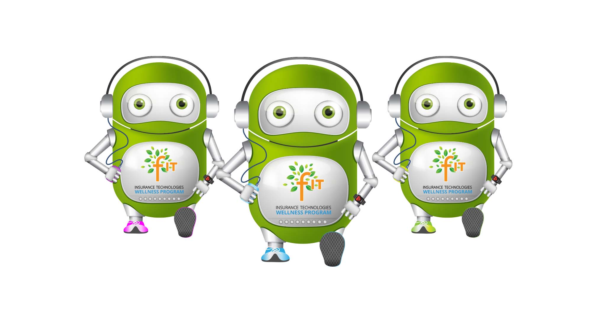 Insurance Technologies Wellness program mascot 2020