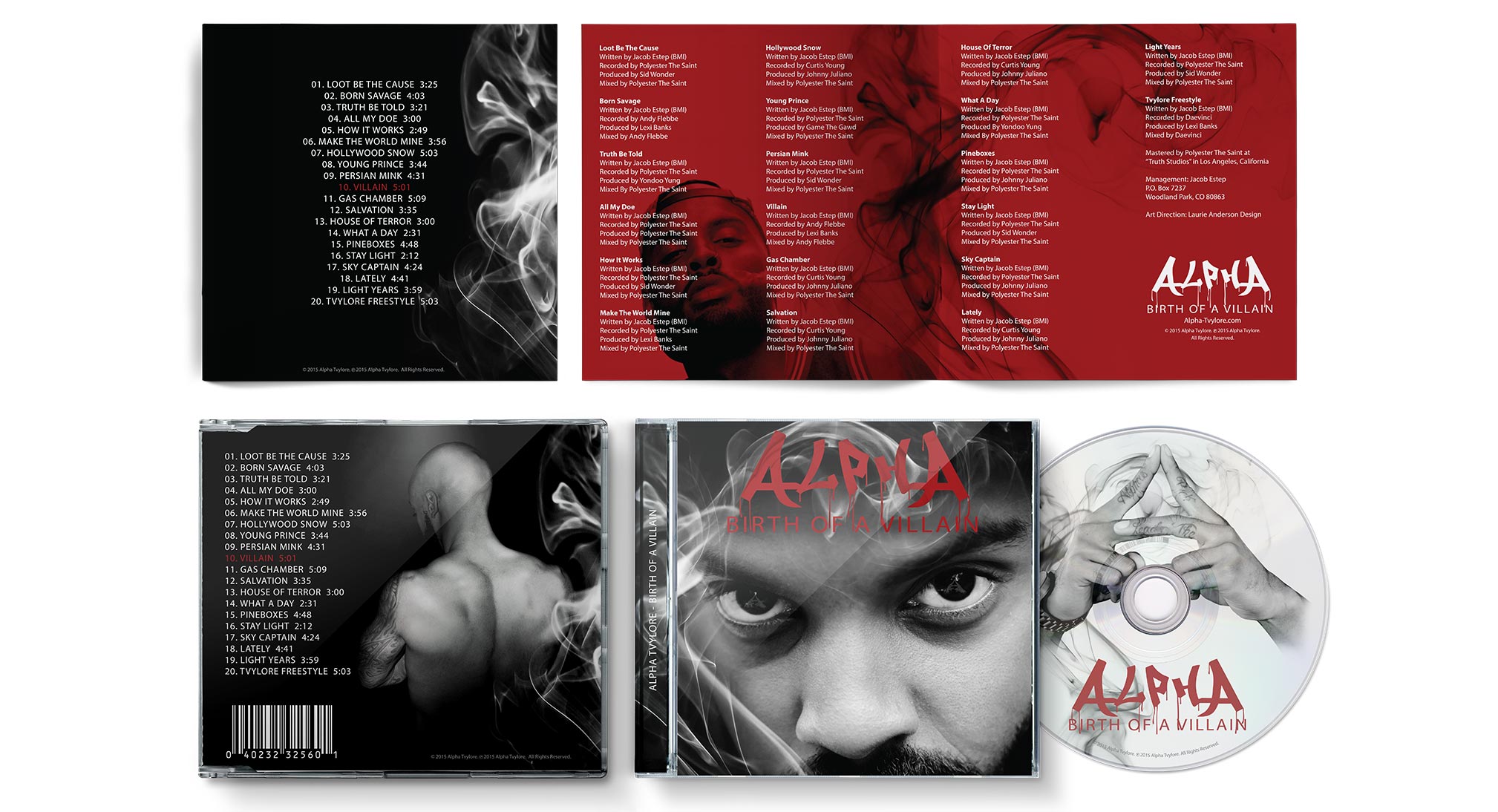 Alpha Tvylore debut CD Born Savage