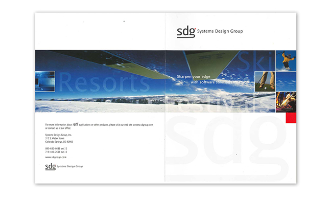 Systems Design Group (SDG) brochure