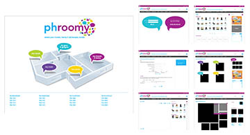 Phroomy UI/UX concept designs