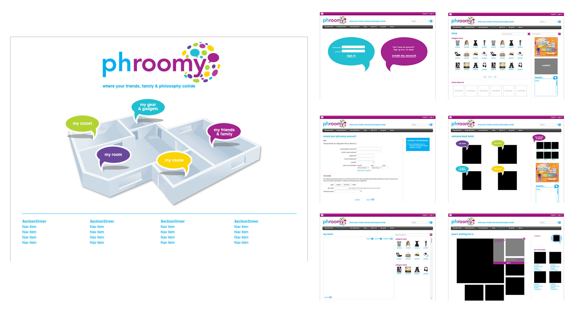 Infogix web user inteface design